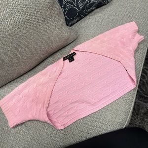 RALPH LAUREN CASHMERE SHRUG